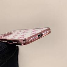 Fashionable and light luxury solid-color phone case, suitable for wearing when going out. It can be given as a gift to your friends, family and lover. The phone case is suitable for the Apple series - Rosa - Ver 6