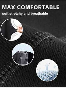 1PCS Women's Sports Shorts With Pockets, Black Cycling Quick- Outdoor Fitness Leggings High-Waisted Tummy Control Butt Lifting Yoga Capris Knee-Length Running Training Indoor Workout - 1PCS - 查看 3