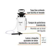 Gardener Sprayer Capacities: 7L - 5L - 3L, Truper - 5公升 - 查看 2