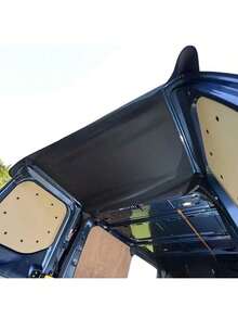 2025 新款牛津布露营拖车旅行遮阳篷、后挡板和货舱门盖、车顶篷、雨罩、多功能可折叠后备箱盖、防风雨且易于存放