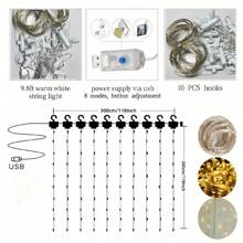 Fundal din tul strălucitor cu luminițe sclipitoare - Fundal pentru fotografie de nuntă și petrecere de 5,25x10FT - Cortină transparentă 1/2 panouri pentru decor de ziua de naștere/logodnă/sărbători, cadouri de absolvire, decorațiuni de ziua de naștere, decorațiuni de petrecere, burlăcițe, vară, plajă, înapoi la școală, rechizite școlare, decor de cameră