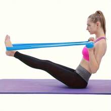 3pcs/Set Yoga Resistance Bands, Unisex Elastic Fitness Exercise Bands, Strength Training Yoga Stretch Bands