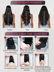 26英寸渐变色13x6高光4/27色透明蕾丝前直发假发,真人前额发丝,高清蕾丝前额假发,预先拔毛,带婴儿发,200%密度,无胶混合发假发,适合女性日常佩戴 - S4/27 - 查看 12