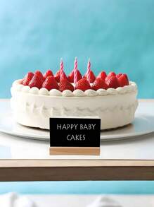 10 piezas - Pequeños pizarrones de tiza con soporte, tarjetas de lugar con soporte, pequeñas pizarras de tiza para decoraciones de mesa, bodas, fiestas de cumpleaños, números de mesa, etiquetas de comida, letreros de pizarra y decoraciones para eventos, exhibición de alimentos en restaurantes, pizarras de mensajes, pequeñas empresas, bodas, banquetes, cafeterías, Día de la Madre, graduación, letreros de barra abierta con soporte (2.95*3.94 pulgadas)