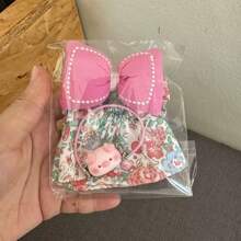 (Somente roupas) Traje para brinquedo de pelúcia - vestido, suéter, macacão, camiseta, suéter, chapéu