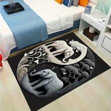 25 Years New Large Area Rug, Personalized Animal Patterns, Modern Stylish Design, Made With High-Density Knitting, Features Slip-Resistant And Fade-Resistant Surface With High Friction Resistance, Non-Slip Granule Backing For Enhanced Grip.