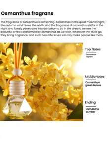 1pc 8ml Car Car Flameless Aromatherapy Essential Oil Diffuser Long Lasting Light Fragrance Pendant Car Air Freshener Hanging, Cute Car Air Diffuser, Long Lasting Car Home Air Freshener, Car Freshener For Women Men, Remove Odors Long Lasting Fragrance Valentine's Day Supplies Wedding Supplies