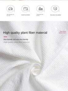 10 条装大号一次性浴巾，柔软快干洁面巾，加厚压缩毛巾，便携式旅行沐浴巾，露营和远足必备，适合家庭清洁、卸妆、旅行必需品