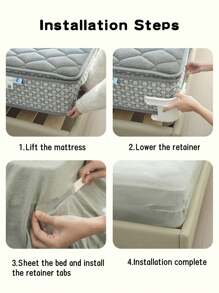 2pcs Sheet Holder, Bedroom Sheet Holder - For Securing Bedding Sheets - Invisible, Non-Slip Holder For Mattresses, Sofas And Tablecloths - Sheet Holder Universal - For Bedroom, Living Room, Beds