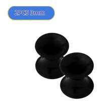 2 Stücke Silikon Ohrtunnel flexible Ohrplugs Stretcher Expander doppelt geflanscht Flesh Ohrpiercing Schmuck für Frauen und Männer