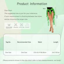 1 Piece Women's Belly Dance Hip Scarf Belt Skirt With Lace-Up Tassel Hem Wave Skirt - Multicolor - View 4