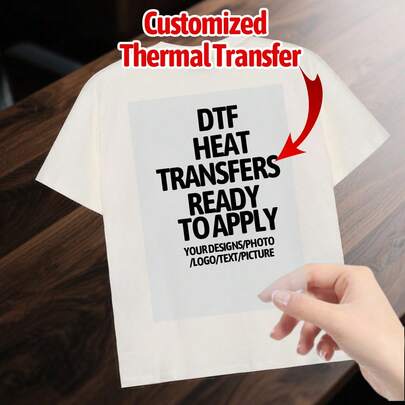 Hình in chuyển nhiệt tùy chỉnh, Hình in chuyển nhiệt cá nhân hóa cho áo thun, Hình in chuyển nhiệt theo yêu cầu, Quà tặng sinh nhật có thể tùy chỉnh ảnh/văn bản/logo/hình ảnh, Quà cưới, Màng chuyển nhiệt DTF, Hình dán logo ngực in chuyển nhiệt, Túi xách, Mũ, Gối, Quần áo, Cô dâu và Chú rể, Phù dâu và Chú rể, Bạn bè, Gia đình, Đa chức năng, Tinh tế, Phong cách, Chất lượng cao, Cá nhân hóa, Độc đáo, Quà tặng lý tưởng cho nam giới, Văn phòng, Ngày của Mẹ, Sinh nhật, Ngày của Cha, Lễ tốt nghiệp, Đám cưới, Tân gia, Không gian ấm áp, Vẻ đẹp mùa đông, Trang trí văn phòng, Tình yêu vĩnh cửu