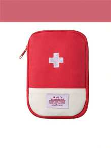 1-4 pièces, Trousse de premiers soins portable, Boîte à pilules, Sac de rangement portable pour médicaments, Sac de rangement pour pilules, Utilisé pour ranger les médicaments, les articles divers, pour les voyages, la vie quotidienne, les déplacements professionnels, les vacances, les sorties printanières