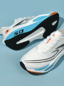 أحذية رياضية للرجال ذات بطانة كربونية للأنشطة الخارجية، أحذية للتدريب والسباقات والجري والاستخدامات المتنوعة، أحذية نسائية للألعاب الرياضية وجري الطرق والمضمار، مصنوعة من شبك قابل للتنفس وبنعل ماص للصدمات ومضاد لالانزلاق