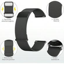 Smart Watch Strap - Black - View 2