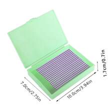 1 set Bandejas de clasificación de cuentas de plástico, bandeja para pintura de diamantes, accesorios de placa de cuentas para pintura de diamantes DIY, herramientas para pintura de diamantes