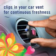 Febreze Car Odor-Fighting Air Freshener Vent Clip With Gain Scent, Island Fresh, 1 Count - 1 - Xem 1