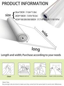 1 Piece Of PVC Material Self-Adhesive Cat Scratch Film Self-Adhesive, Cat Scratch Protection Sofa Transparent, Scratch Resistant Wall, Scratch Resistant Protective Film, Sofa Scratch Resistant Protective Film, Used As Scratch Resistant Tape For Furniture, Sofa, Sofa Wall And Door Protection Cat Scratch Furniture Protective Cover, Cat Paw Adhesive Sofa Protective Cover, Cat Scratch Furniture Protective Cover
