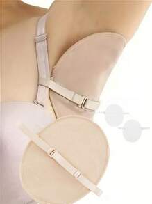 1/2Pairs Reusable Underarm Sweat Pads & Absorbing Guards|Waterproof, Quick-Drying - Odor-Free, Invisible Protection For Formalwear, Gym, Travel, Sports & Outdoor Use In Summer Portable Sweat-Proof Shields For Confidence Boost (Suit Dress Essentials)