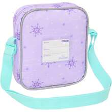 Disney 冰雪奇緣「精神」斜挎包 - 休閒優雅迷你斜挎包，配有可調節肩帶 - 小巧輕便的斜挎包，設計有趣而獨特 ⚫ 免費送貨 ✅ 24/48 小時內送達西班牙（半島） - 紫色 - 查看 3