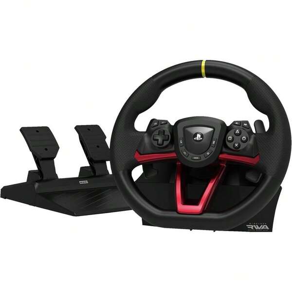 Volante de carreras inalámbrico APEX Hori (Sony PS5, PS4 y PC), PlayStation 5, Control, Juegos de PC