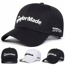 1 pieza Gorra de béisbol con bordado de la letra TAYLORMADE STEALTH para hombre, gorra casual de uso urbano para primavera, otoño, viajes, playa