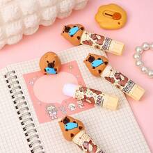 1支卡通系列软胶棒，可爱高颜值固体胶，学生DIY工具，创意文具 - 卡皮巴拉固體膠 - 查看 3