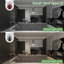 2-Pack Smart Light Bulb Security Camera, 1080P HD Outdoor Wireless WiFi Camera With Motion Detection/Night Vision, 2.4G WiFi IP65 Weatherproof For Home Security, White