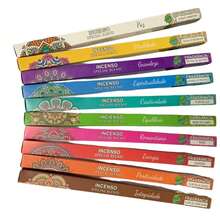 Kit de Incenso com 40 Varetas Aromatizantes Com Incensário Aromas Sortidos - Multi Aromas - Visão 8