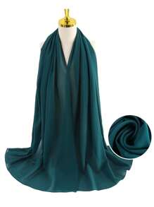 1 pezzo Fascia traspirante da donna, sciarpa lunga, scialle e stola formali, eleganti sciarpe morbide, bandana da donna adatta per damigelle, abito da sera, vacanze, feste, laurea, multicolore