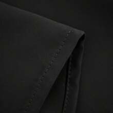 Pickluc 24 Inch Long Tier Curtains Small Window, Short Blackout Curtain With Rod Pocket - Half Window Curtains Kitchen, Cabinet, Basement,, 2 Panels, Black, 30 Inches Wide