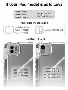 DANYCASE Dog Pattern Protective Case, Compatible With IPad A16 2025, Air 11/13, M2/M3, Pro 11/13, M4 2024, Air 4/5/10th Gen 10.9, Pro 11th Gen 9th Gen 8th Gen 7th Gen 10.2, Pro 12.9th Gen 4th Gen 5th Gen 6th Gen, Transparent Back Cover Y-Fold Protective Case