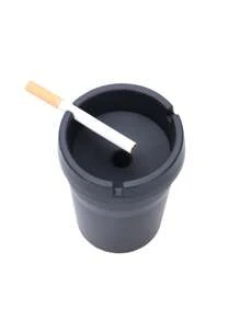 1 pieza Cenicero universal, adecuado para el hogar, la oficina, bares, cafeterías, hoteles, para tirar y extinguir cenizas, de silicona