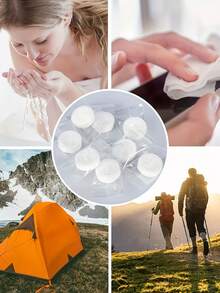 Toalla de baño comprimida de un solo uso, extra gruesa y de gran tamaño, adecuada para natación al aire libre y viajes, toalla de baño comprimida de un solo uso extra grande, esencial para natación y viajes - Portátil, súper absorbente, toalla de baño comprimida de viaje - Portátil, de un solo uso, compacta, ahorra espacio, se puede usar para limpiar la cara y el Body, suave con la piel, ideal para uso al aire libre, gimnasio y diario. - Multicolor - Ver 4