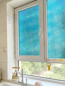 1 cuộn phim cách nhiệt cửa sổ Rainbow, phim cách nhiệt tĩnh điện hình học không đối xứng mờ màu, phim kính mờ không dính, chặn tia UV, dễ tháo gỡ (44,5 x 500cm), nhãn dán, decal dán tường, decal vinyl trang trí nhà cửa, vật dụng trang trí mùa xuân làm mới ngôi nhà của bạn, nhãn dán trang trí Rama - Nhiều màu - Xem 20