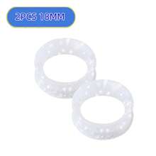 2 Stücke Silikon Ohrtunnel flexible Ohrplugs Stretcher Expander doppelt geflanscht Flesh Ohrpiercing Schmuck für Frauen und Männer
