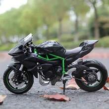 2025 New Kawasaki HR2 Alloy Motorcycle Model - Motorcycle Toy - Children's Toy Motorcycle - Birthday Gift - Easter Gift - Holiday Gift - Perfect Gift - Gift,Back To School - Multicolor - View 11