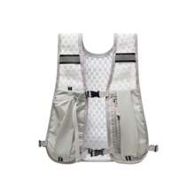 Colete de armazenamento para garrafa de água, colete leve para corrida, hidratação refletiva, mochila de peito com suporte para telefone, colete de ciclismo