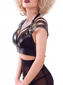 Damen Mode PU Leder Taillengürtel, Gothic Stil Korsett Taillengürtel, Valentinstag Geschenk, Karnevalskostüm Gürtel, Sexy Damen Accessoire, Rave