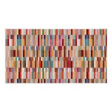 MADE IN TURKEY Inci Digital Printed Turkish Rug – Soft Touch, Washable Carpet With Non-Slip Felt Backing – Modern Decorative Floor Mat, Suitable For Living Room, Bedroom, Hallway Or Entryway – Available In 7 Sizes (50*60, 50*80, 60*100, 80*120, 80*150, 80*200, 80*300 Cm). Quick-Drying, Highly Absorbent, Soft, And Comfortable Design. Suitable For Both Indoor And Outdoor Use. - Red - View 3