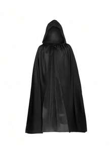 1pc Unisex Hooded Halloween Christmas Cloak Costumes Party Cape,Adult Cosplay Costume For Halloween Christmas Party