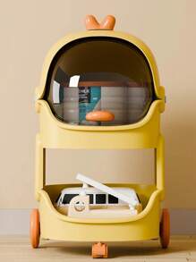 2025 New Design Cute And Big Room Storage Cabinet Bathroom Living Room Home Organizer Rack Toy Storage Rack