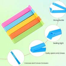 5/20/30 piezas de Clips de sellado portátiles para bolsas de almacenamiento de alimentos y aperitivos, selladores de plástico, herramientas de accesorios de cocina