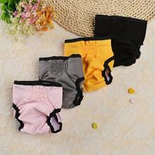 Shorts sanitarios para mascotas, adecuados para perros y gatos, para prevenir interrupciones