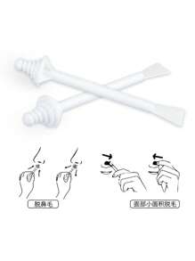 10/20/30Pcs Nose Wax Sticks Applicators,Manual Nose Hair Trimmer,ABS Wax Rod Wand Nose Waxing Strips Nostril Cleaning Removal For Cleaning Nostrils And Removing Nose Hair,Eyebrow For Men Women,Wax Applicator Sticks,For Easy Use Accurate And Portable Comfortable Trimming Experience Easily Trim Difficult To Reach Nasal Hair,Easy,Quick Hair Remove,1Pc