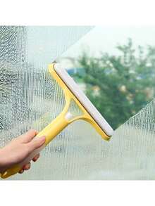 1 cây gạt kính 3 trong 1, có dụng cụ cạo và phun, dụng cụ cạo kính cửa sổ vòi hoa sen cầm tay đa chức năng để phun, rửa và cạo, dùng cho cửa sổ, kính chắn gió ô tô, gương, phòng tắm, đồ dùng vệ sinh, phụ kiện thiết bị vệ sinh - Nhiều màu - Xem 6