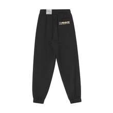 Puma 女士刺绣徽标抽绳慢跑裤，款式 62584001 - 黑色 - 查看 2