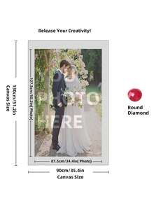 定制个人花卉和风景婚礼宠物钻石画套件，个性化 5D DIY 钻石画彩色梦幻画架全套趣味组合拼图玫瑰大小星形捕光器向日葵，儿童艺术活动，多功能，装饰性，可重复使用，精致，时尚，高品质，色彩鲜艳，现代，定制，个性化，独特，适合他的理想礼物，适合她的理想礼物，男朋友，爸爸，女朋友，妈妈，家人，朋友，茶室，家庭，花园，办公室，周年纪念日，情人节，母亲节，生日，父亲节，毕业典礼，婚礼，乔迁 - 彩色 - 查看 59