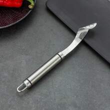 1pc Stainless Steel Cut Pepper To Core Household Tiger Skin Green Pepper Seeded Vegetable Slicer Tomato Core Remover Deseeder Tool
