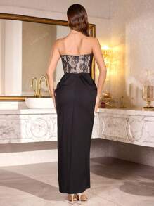 Lace Sheath Wear Fishbone Gowns Dresses Party Prom Gowns Dresses